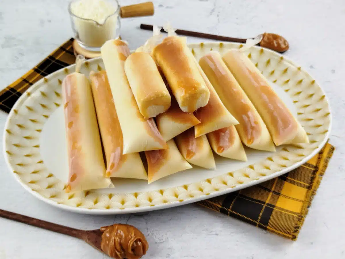 Gelinhos de leite ninho